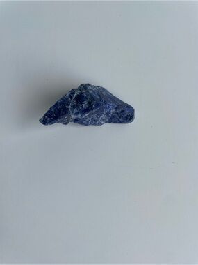Natural Rough Sodalite Crystal Specimen Blue Stone Mineral Healing Crystal